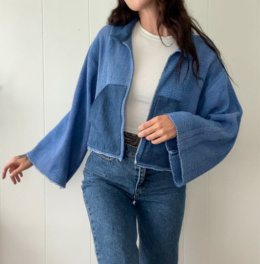 Upcycled Vintage Woven Jacket