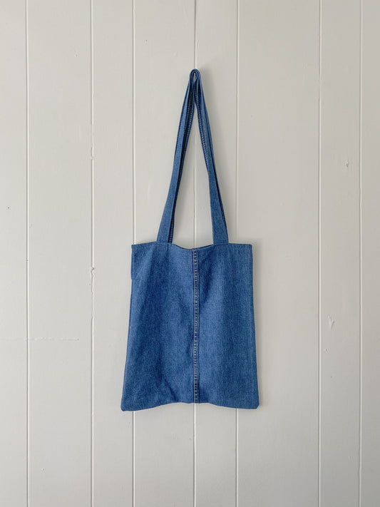 Upcycled Denim Tote Bag